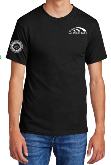 Champion Black IBEW 1249 T Shirt