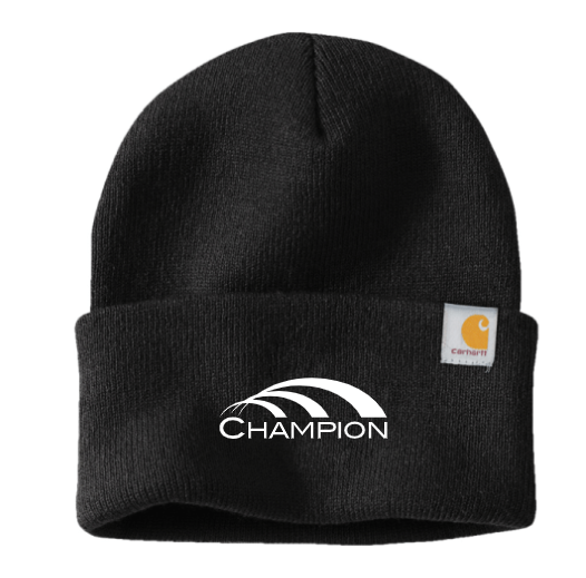 Champion Embroidered Carhartt Winter Hat