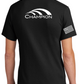 Champion T-shirt with American Flag Sleeve