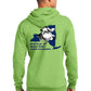 NY Brown Swiss Hooded Sweatshirt