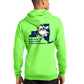 NY Brown Swiss Hooded Sweatshirt