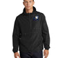 NY Brown Swiss Pullover 1/4 zip Jacket